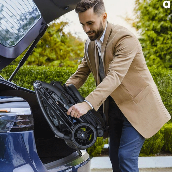Carrinho de Passeio Asalvo Plis Plas Preto Autobrinca Online