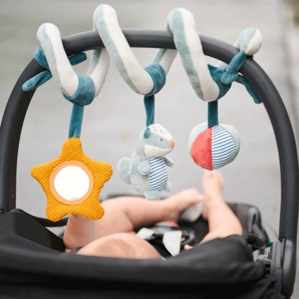 Cordão de Passeio Espiral Nattou Texugo Félix Autobrinca Online