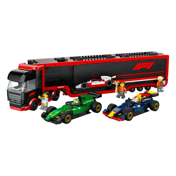 LEGO City – Camião de F1 com Carros de F1 RB20 e AMR24 60445 Autobrinca Online