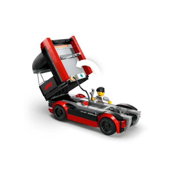 LEGO City – Camião de F1 com Carros de F1 RB20 e AMR24 60445 Autobrinca Online