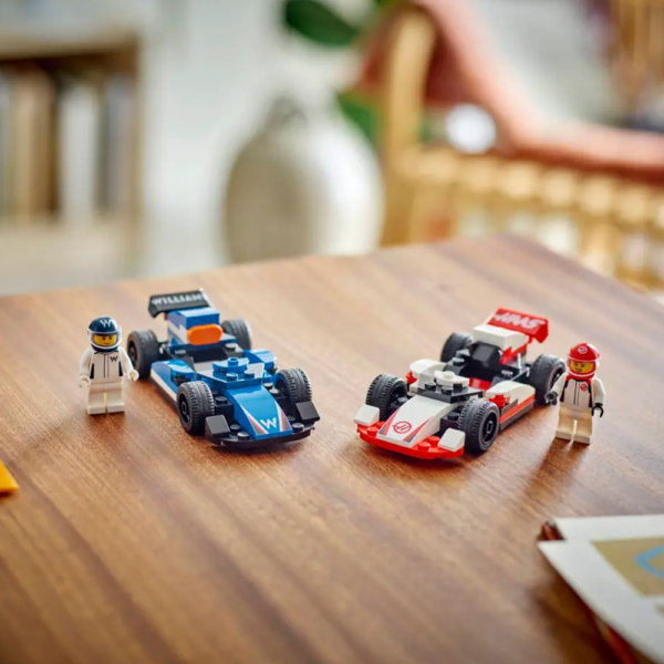LEGO City – Carros de Corrida F1 da Williams Racing e Haas F1 60464 Autobrinca Online