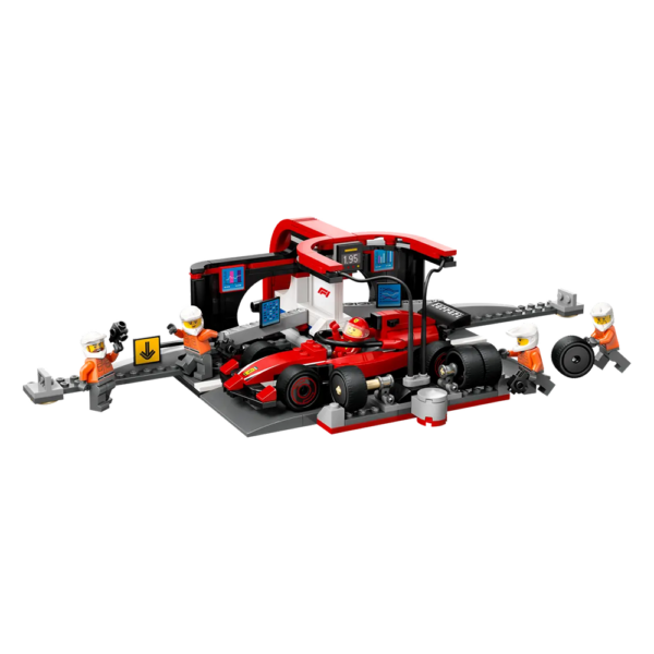 LEGO City – Boxe de F1 e Equipa da Boxe com Carro da Ferrari 60443 Autobrinca Online