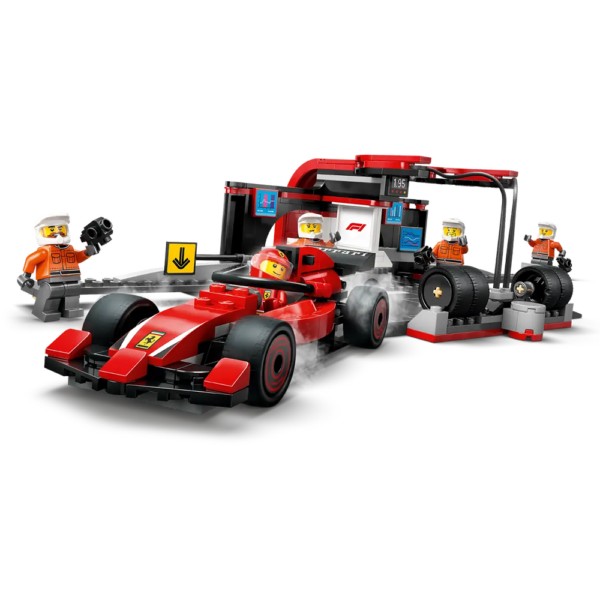 LEGO City – Boxe de F1 e Equipa da Boxe com Carro da Ferrari 60443 Autobrinca Online