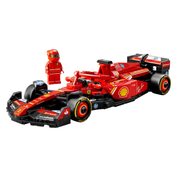 LEGO Speed Champions – Carro de Corrida Ferrari SF-24 F1 77242 Autobrinca Online
