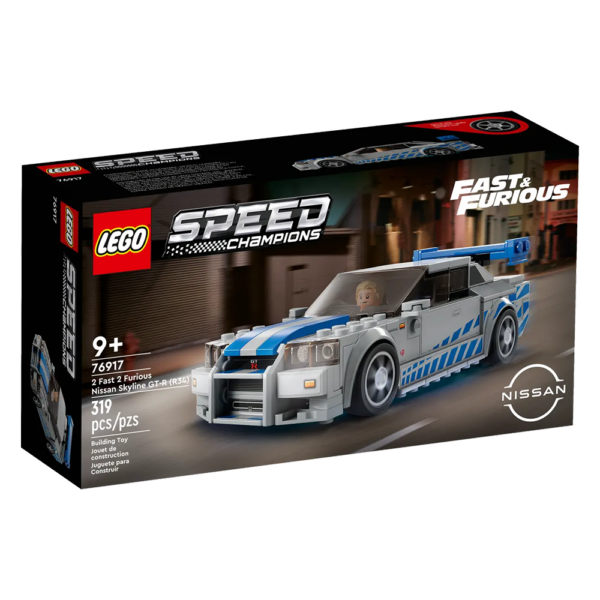 LEGO Speed Champions – Velocidade Furiosa Nissan Skyline GT-R 76917 Autobrinca Online