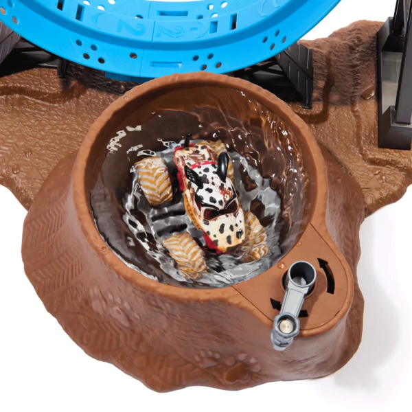 Monster Jam Mud Blasters Monster MUTT Dalmatian Dunk Tank Autobrinca Online