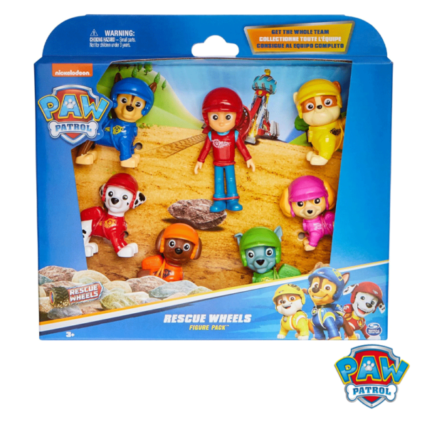 Patrulha Pata Rescue Wheels – Pack 10 Figuras Autobrinca Online