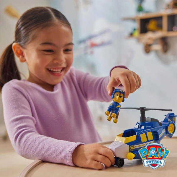 Patrulha Pata Air Rescue Helicóptero de Herói Chase Autobrinca Online