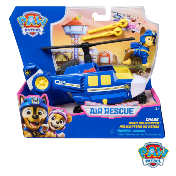 Patrulha Pata Air Rescue Helicóptero de Herói Chase Autobrinca Online