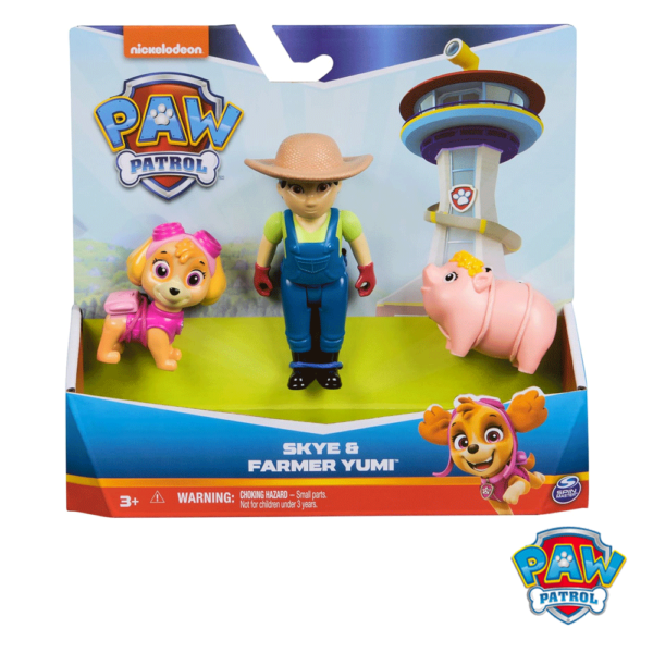 Patrulha Pata Hero Up Skye e Farmer Yumi Autobrinca Online
