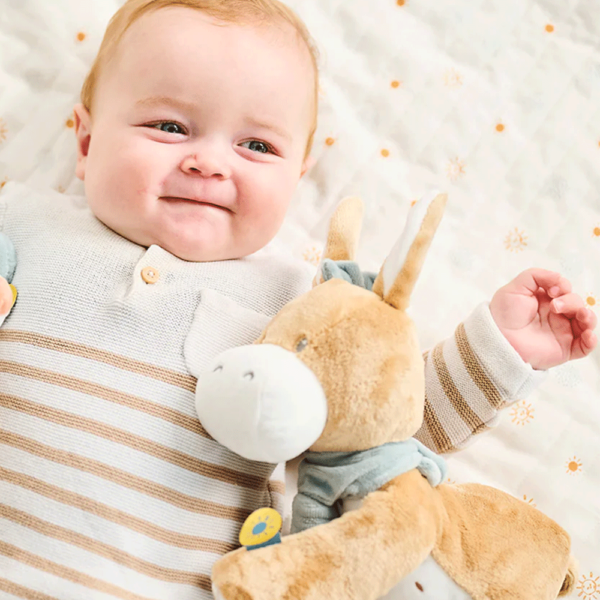 Peluche Nattou Burrinho Leo 30cm Autobrinca Online