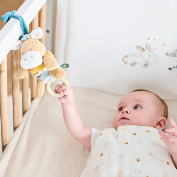 Peluche Nattou Burrinho Leo c/ Vibração Autobrinca Online