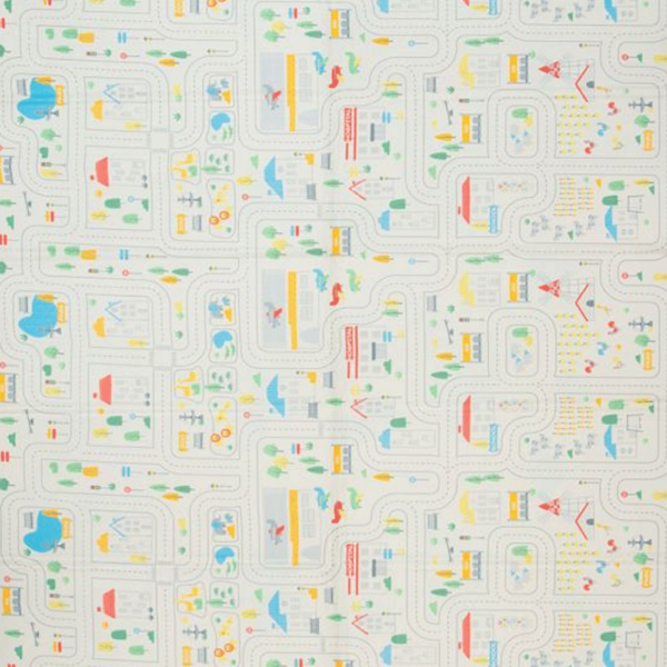 Tapete de Atividades EVA Asalvo Dupla Face Animais/Cidade 180×120 cm Autobrinca Online