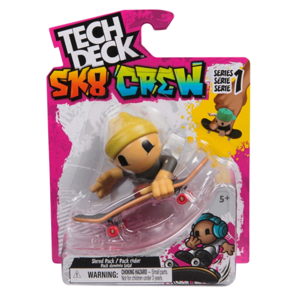 Tech Dech Skate Sk8 Crew – Blister 1 Unidade Autobrinca Online