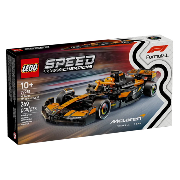 LEGO Speed Champions – Carro de Corrida McLaren F1 Team MCL38 77251 Autobrinca Online