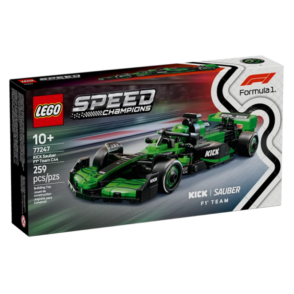 LEGO Speed Champions – Carro de Corrida KICK Sauber F1 Team C44 77247 Autobrinca Online