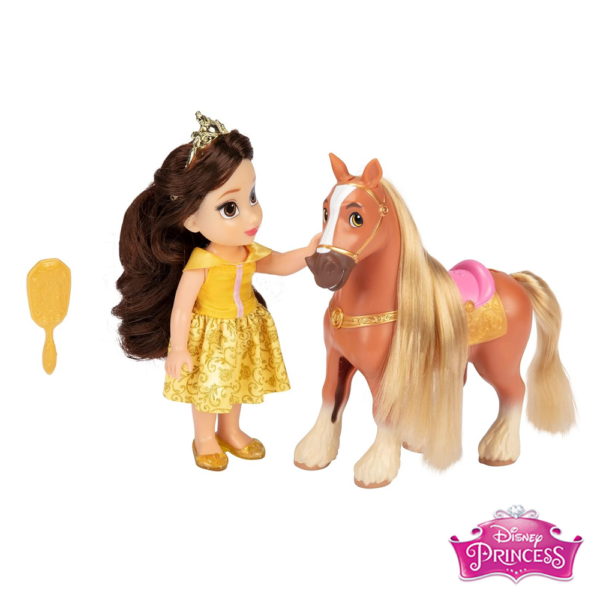 Disney Princesa Belle e Cavalo Philippe Autobrinca Online