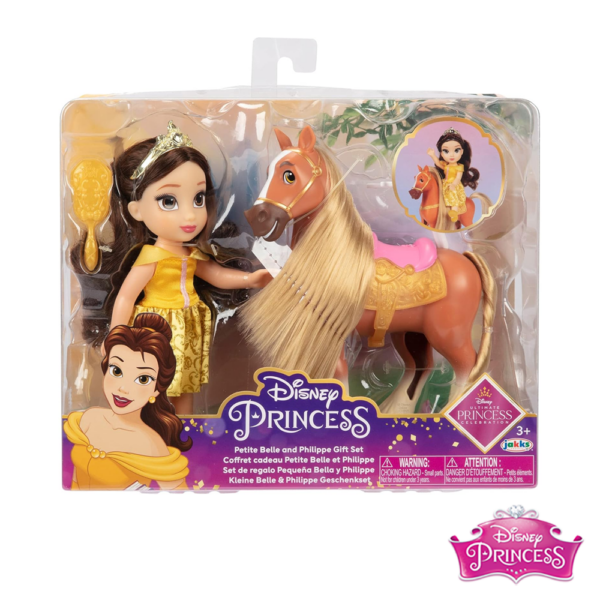 Disney Princesa Belle e Cavalo Philippe Autobrinca Online