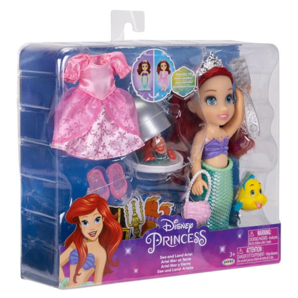 Disney Princesas A Pequena Sereia Ariel Mar e Terra 15cm Autobrinca Online