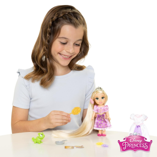 Disney Princesas Boneca Rapunzel Cabelo Longo 15cm Autobrinca Online