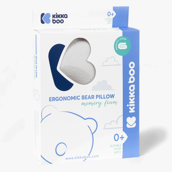 Almofada Ergonómica Kikkaboo Bear Airknit Branco Autobrinca Online