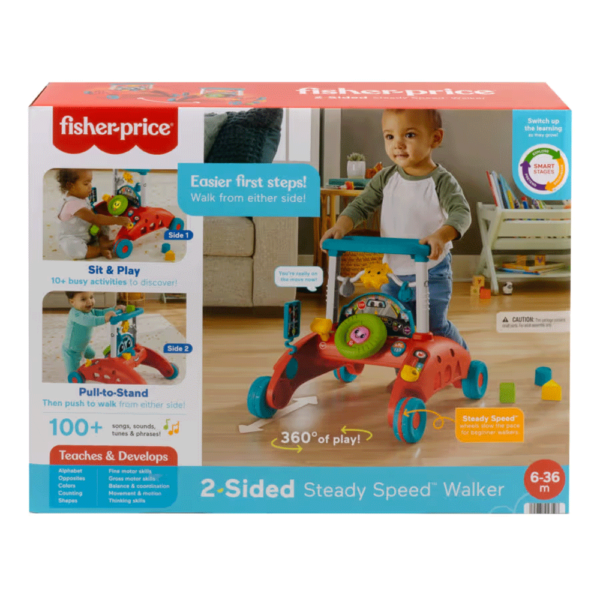 Andador Fisher-Price Steady Speed 2 Lados Autobrinca Online