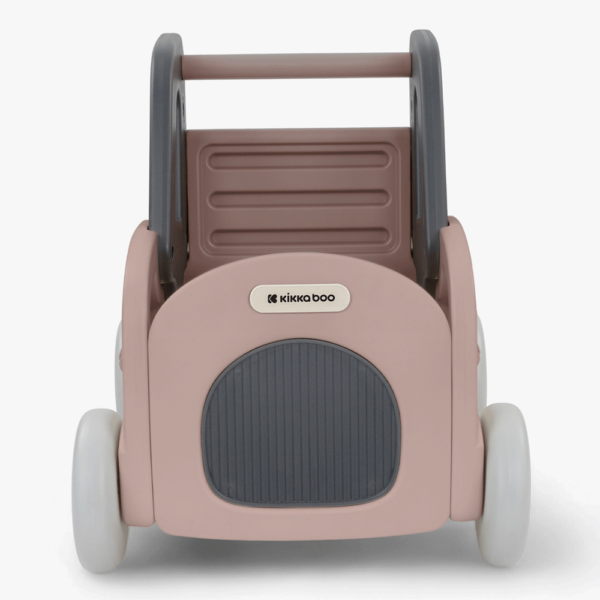 Andador Kikkaboo Trolie 4 em 1 Rosa Autobrinca Online