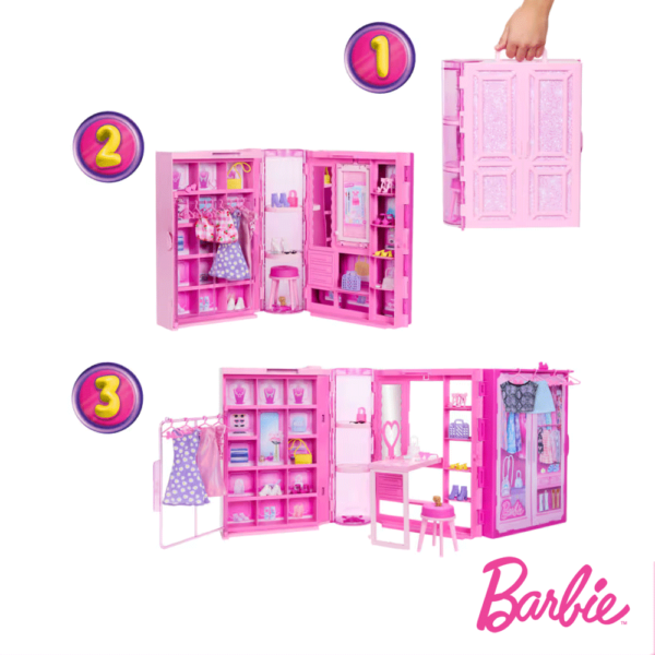 Barbie Dream Closet Armário de Sonho Autobrinca Online