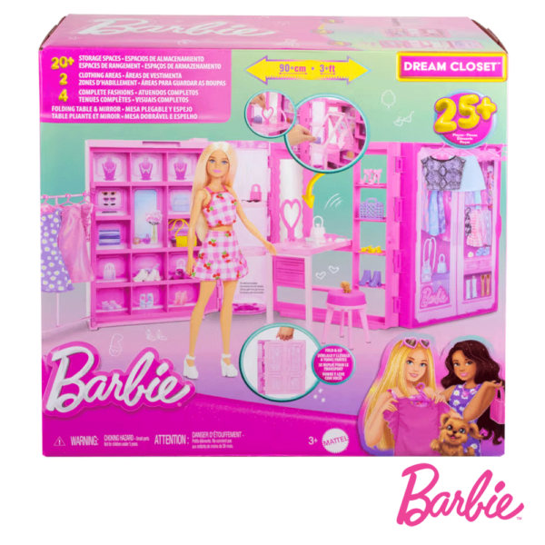 Barbie Dream Closet Armário de Sonho Autobrinca Online