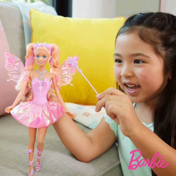 Barbie Fada Muda de Cor Autobrinca Online