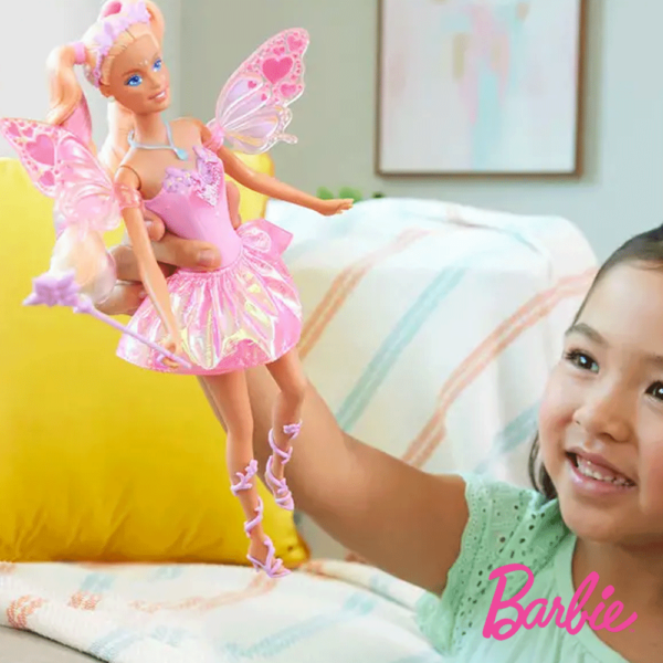 Barbie Fada Muda de Cor Autobrinca Online