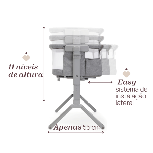 Berço Chicco Next2Me Armonia Steel Autobrinca Online