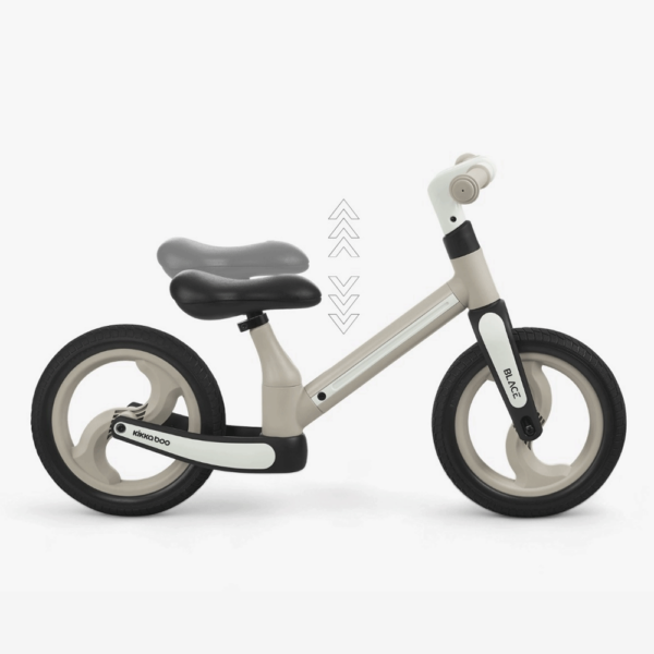 Bicicleta de Equilíbrio Kikkaboo Blace Bege Autobrinca Online