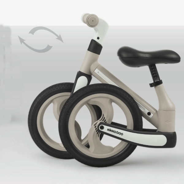 Bicicleta de Equilíbrio Kikkaboo Blace Bege Autobrinca Online