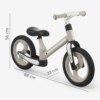 Bicicleta de Equilíbrio Kikkaboo Blace Bege Autobrinca Online