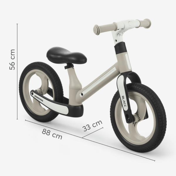 Bicicleta de Equilíbrio Kikkaboo Blace Bege Autobrinca Online