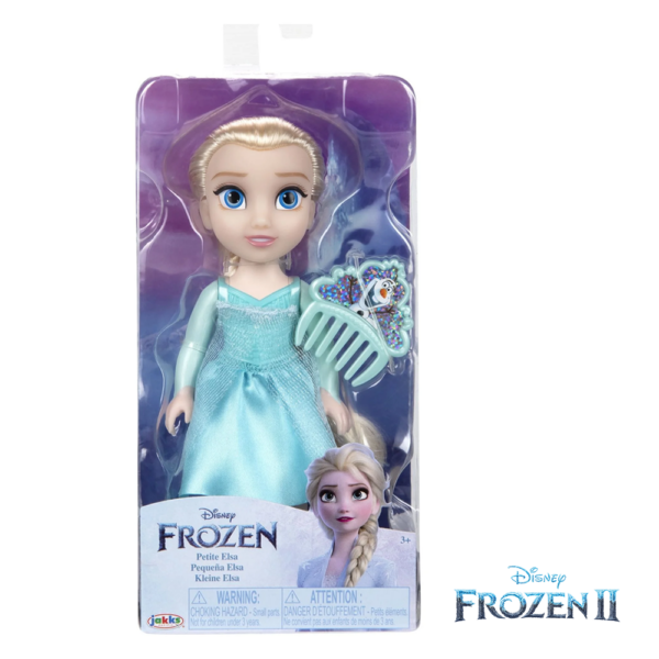 Frozen – Boneca Elsa 15cm Azul Claro Autobrinca Online