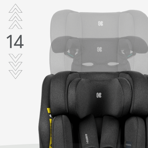 Cadeira Auto Kikkaboo I-Explore Preto Autobrinca Online