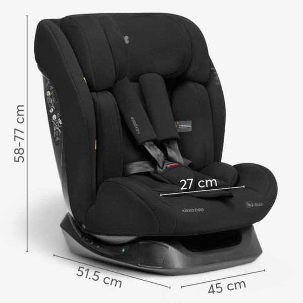 Cadeira Auto Kikkaboo I-Explore Preto Autobrinca Online
