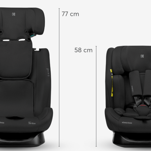 Cadeira Auto Kikkaboo I-Explore Preto Autobrinca Online