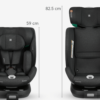 Cadeira Auto Kikkaboo i-Twist Black Autobrinca Online