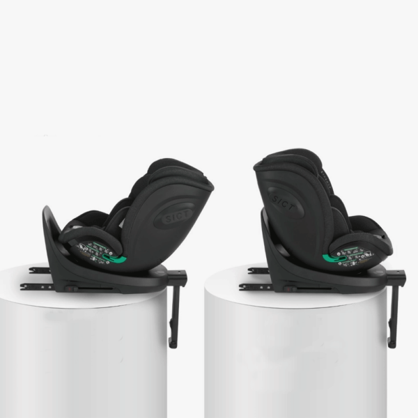 Cadeira Auto Kikkaboo i-Twist Black Autobrinca Online