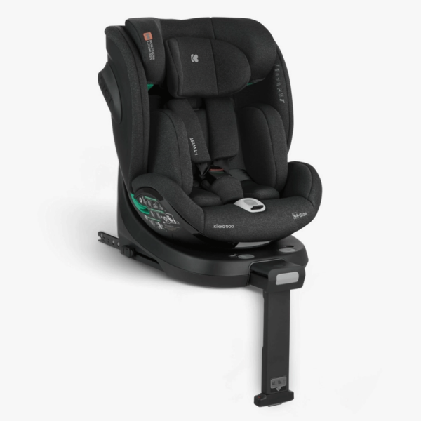Cadeira Auto Kikkaboo i-Twist Black Autobrinca Online