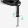 Cadeira Auto Kikkaboo i-Twist Black Autobrinca Online