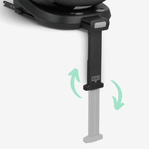 Cadeira Auto Kikkaboo i-Twist Black Autobrinca Online
