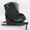 Cadeira Auto Kikkaboo i-Twist Black Autobrinca Online
