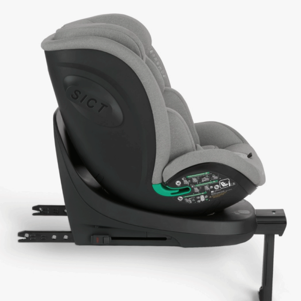 Cadeira Auto Kikkaboo i-Twist Light Grey Autobrinca Online