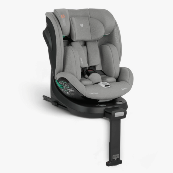 Cadeira Auto Kikkaboo i-Twist Light Grey Autobrinca Online