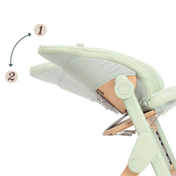 Cadeira Papa Evolutiva Chicco Meraviglia Olive Autobrinca Online