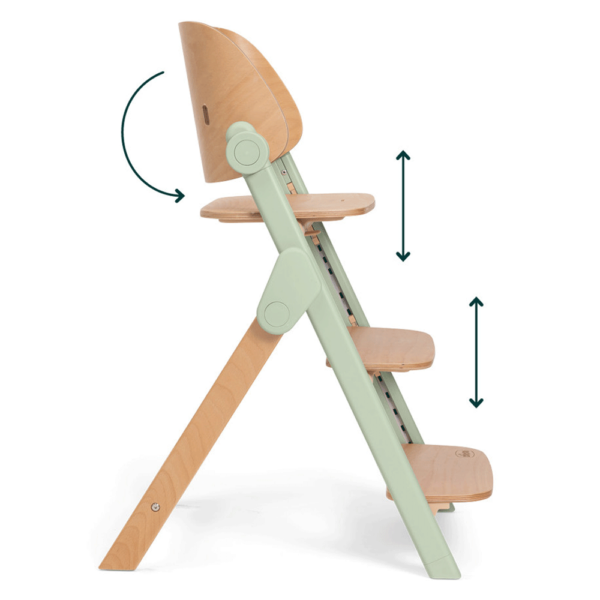 Cadeira Papa Evolutiva Chicco Meraviglia Olive Autobrinca Online